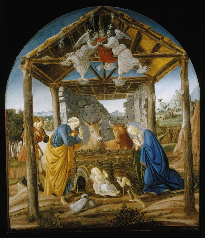 Boticelli, Narodzenie Jezusa